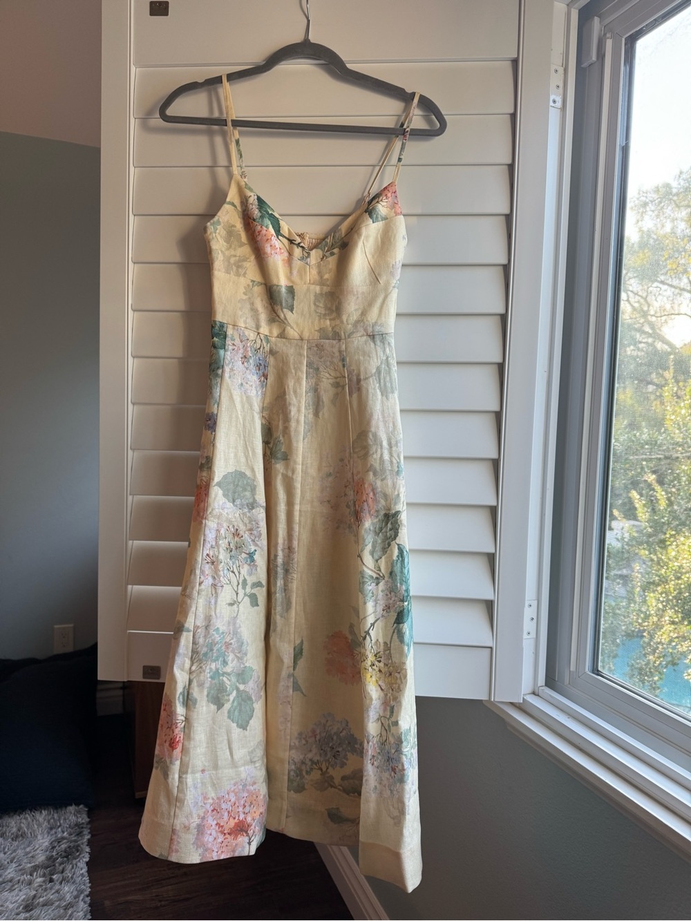 Zimmermann yellow floral dress